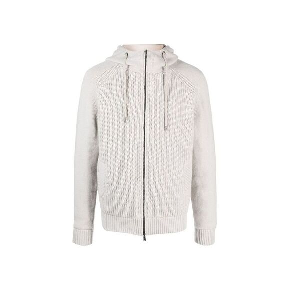 Herno Gray Wool Men's Bomber